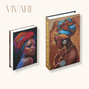 Dekoratives Modebuch | African Queen - Braun / Ja - Vivari Livings